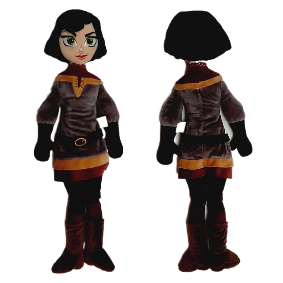 🍒 Disney Store 18" Cassandra from Tangled The Series Plush Soft Kids Doll Toy - Picture 1 of 12